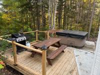 L'Évasion - Dôme avec spa en nature et accès au lac - B&B Saint-Zénon
