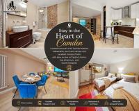 2BR Stylish Apartment in Euston and near Camden with Private Roof Terrace - Ferienwohnung London