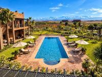 Villa Hacienda Pool, Palm Estate & Atlas Views - B&B Douar Driat