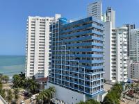 Apartamento en Bocagrande con vista lateral al mar ICDI - Chambres d'hôtes Carthagène