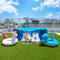 一棟貸切 3ベッド6名 空港 国際通り ビーチ近く 無料駐車場2台 アーバンテラスナハ - B&B Naha