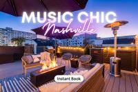 Nash Chic Near DT Rooftop Luxe Comfort - B&B Nashville