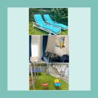 Fußläufig zu S-Bahn nach München und See Gemütliche und voll ausgestatette 2 Zimmer Ferienwohnung am Wörthsee mit Terrasse, Grill, Schaukel, Doppelbett oder getrennte Betten, ideal zum Entspannen aber auch zum Arbeiten - B&B Wörthsee
