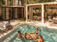 Luxury 4BR Villa Aldea Zama Dream Pool & Bright - B&B Tulum