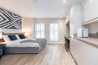 Stylish Modern Studio with Double Bed - B&B Southampton