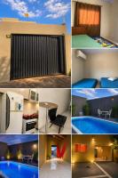 Casa de Temporada em Caldas Novas Goias, 2 Quartos com Ar e piscina Grande e Roupa de Cama inclusas Aceito Pet e Parcelo até 18x No Cartão de Crédito Sem Juros - B&B Caldas Novas