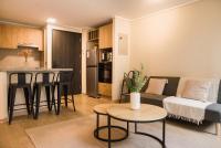 Stylish 2BR in Santiago with Balcony 5 guests - Bed and Breakfast Santiago de Chile