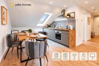 Yello Homes - 4 Gäste - 2 Zimmer - Großartiger Blick - Bed and Breakfast Herzogenaurach