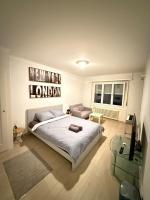 Premium studio, lake view and fully equipped - B&B Lausanne