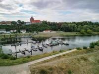 Hausboot Arneburg mit Sonnendeck - Ferienwohnung Arneburg