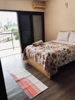 Deluxe Doppel-/Zweibettzimmer mit Gartenblick