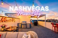 New NashVegas Downtown Rooftop City Views 13Beds - B&B Nashville