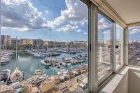 Seafront 2BR 2BA - Yacht Marina and Valletta Views - B&B Ta’ Xbiex