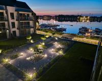 NOWY Dwupiętrowy Apartament nad Jeziorem z widokiem na wodę - Marina Ostróda - B&B Ostróda