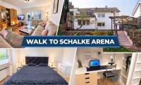 Top 3 Zimmer Appartment bei der Schalke Arena, Sport und Natur nähe Dortmund Essen Düsseldorf Oberhausen - B&B Gelsenkirchen
