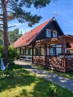 Pastelowy Domek z balią elektryczną z jacuzzi - Bed and Breakfast Załakowo