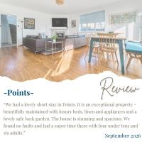 Points I Art Deco Beach House I Sleeps 10 - Chambres d'hôtes East Wittering