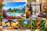 Appartement magnifique vue mer et accès à la piscine gratuit - B&B Le Diamant