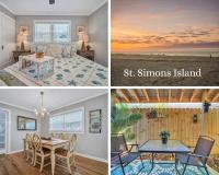 Pierside Retreat Saint Simons Island 3BR Sleeps 8 - B&B Saint Simons Island