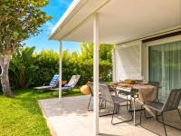 Villa Guerrero - Terraza y acceso a piscina común - Chambres d'hôtes Maspalomas