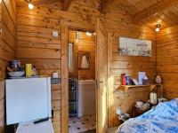 Cabin double sofa bed shower fridge TV micro park - Chambres d'hôtes Ferndown
