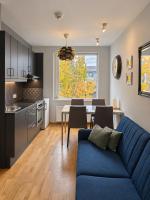 Apartment mit 1 Schlafzimmer und Blick auf den Platz
