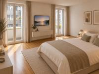Penthouse Rooftop Views - Downtown - 3BR with 3 Bathrooms, Balcony, Spacious Modern - B&B Basilea