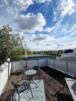J&K Apartment Koblenz - nahe Universität & Mosel, große Terrasse - Chambres d'hôtes Coblence