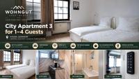 Wohngut-City Appartement 3 für 1-4 Personen inklusive Parkplatz - B&B Hagen