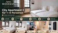 Wohngut-City Appartement 3 für 1-4 Personen inklusive Parkplatz - Ferienwohnung Hagen
