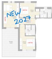Two-Bedroom Apartment with Terrace