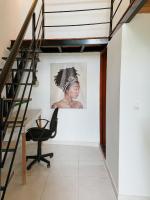 One-Bedroom Loft Apartment with Balcony