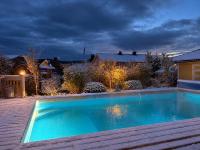 Pool & Sauna Retreat - Private Studio Apartment Porsgrunn - B&B Porsgrunn