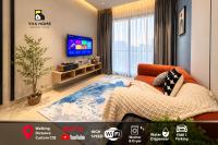 Cozy Home 2BR Near JB Custom CIQ Walk by YHA - Chambres d'hôtes Johor Bahru