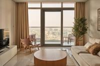 Luxury Seaview 2BR - Paramount Midtown - 6 Guests - 64F Pool Access & Burj View - B&B Dubai