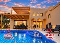 וילה רוני בריכה מחוממת Villa Roni Heated pool - B&B Eilat