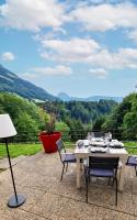 Apartment Val-de-Charmey 70 m², lake view - B&B Crésuz