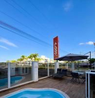 Apartamento na Praia de Palmas com vista para o mar, 250m da areia - Bed and Breakfast Governador Celso Ramos