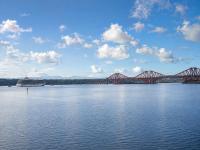 Forth Bridges View - Private Balcony - Waterfront - B&B Saint Davids