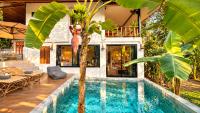 Zen Wonderland 2BR Pool Villa - Chambres d'hôtes Ko Pha Ngan