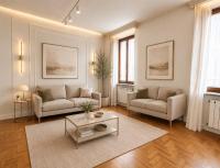 Duomo 2 min a piedi - 95mq Designer con Posto Auto Privato Incluso Aria Condizionata - B&B Milan