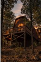 Sunset-View A-Frame Cabin with Fire Pit - Ferienwohnung Show Low