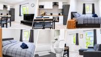 Stunning Modern 3 Bed, 2 Bedroom Apartment - Secure Parking - Close to Manchester City Centre and Old Trafford - B&B Manchester