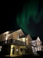 Modern holiday home on Kvaløya near Tromsø with Northern Lights and nature - B&B Kvål