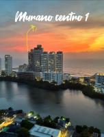Murano Centro 1 26FL, Oceanfront 360 Views Free Airport Pickup by IMZ - Bed and Breakfast Cartagena