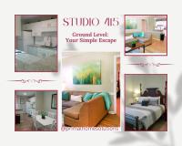 Studio 415 Spring Lake - Fayetteville near Fort Bragg - Ground Level, Your Cozy Hideaway - Perfect for short or long-term stays - B&B Spring Lake