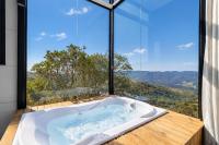 Cabana romântica com vista na serra VST037 - Chambres d'hôtes São Paulo dos Pinhais