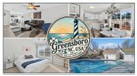 Luxury 2-bedroom Townhouse, Sleeps 6, Pool, PET OK - B&B Greensboro