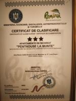 PENTHOUSE LA MUNTE 80mp, balcon 30mp - Bed and Breakfast Râşnov