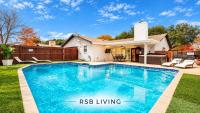 Luxurious 5BR 2BA Holiday Home with Pool, Grill, Sauna & Game Room - B&B The Colony